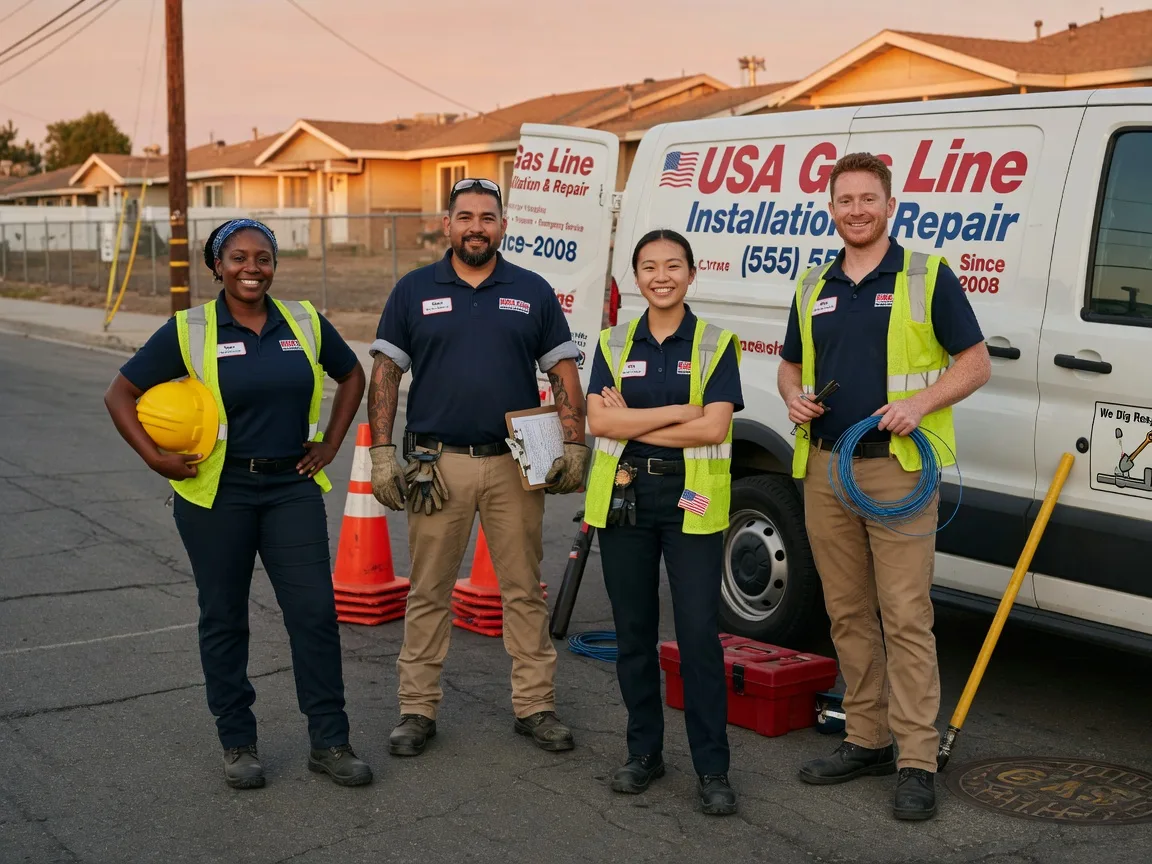 Gas Line Installation company in Thackerville, OK
